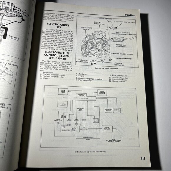 Chiltons Guide to Emission Diagnosis Tune-Up Vacuum Diagrams 1979-1980 Repair - Picture 7 of 11